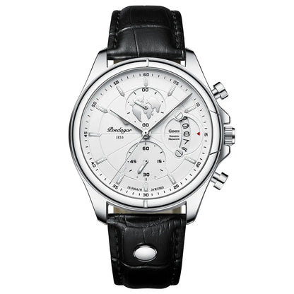 Poedagar Classic Chronograph Watch