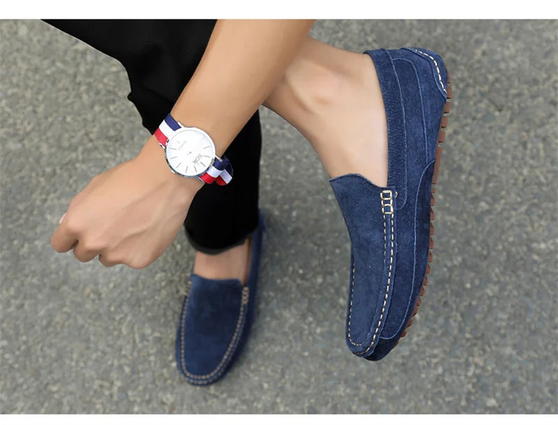 Men's Suede Loafers
