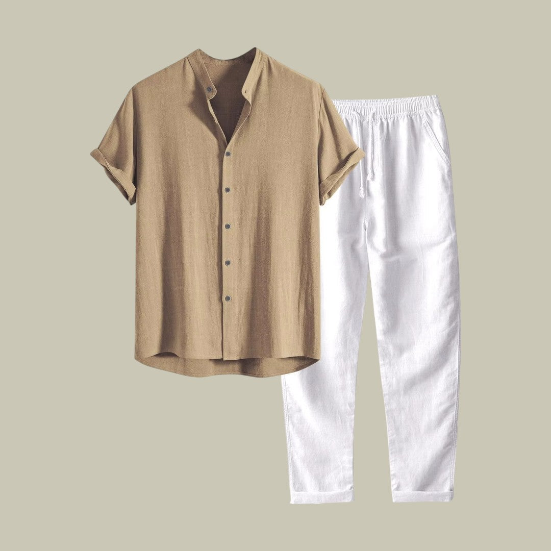 Lux & Classy  • Men's Stylish Polo and Short Set