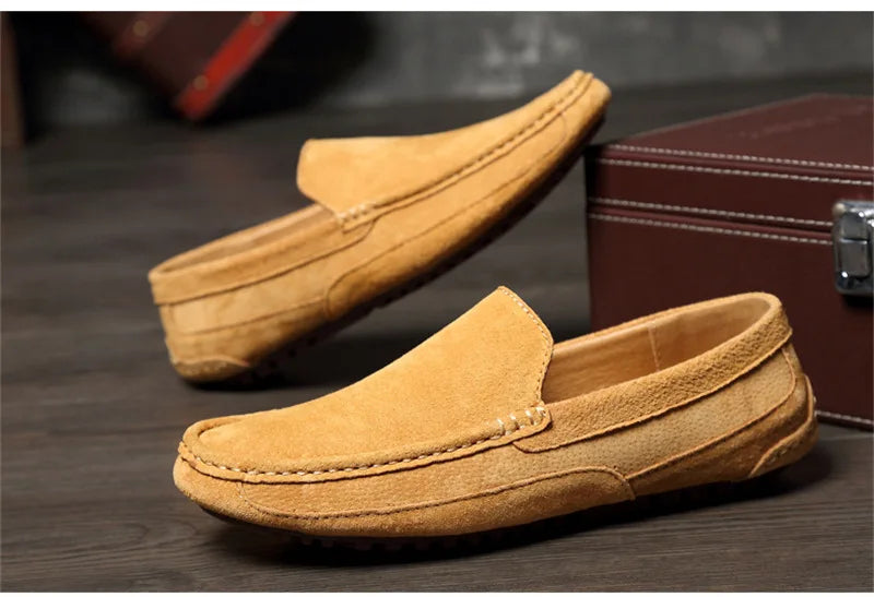 Men's Suede Loafers