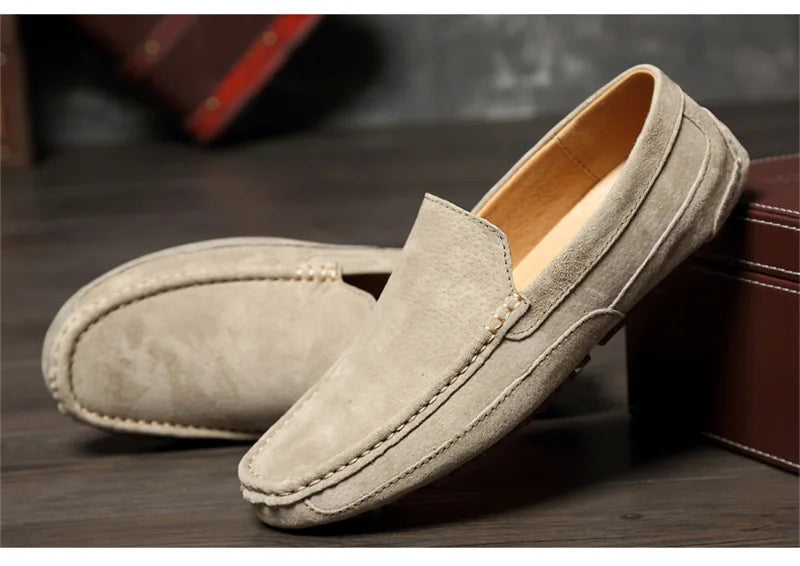 Men's Suede Loafers