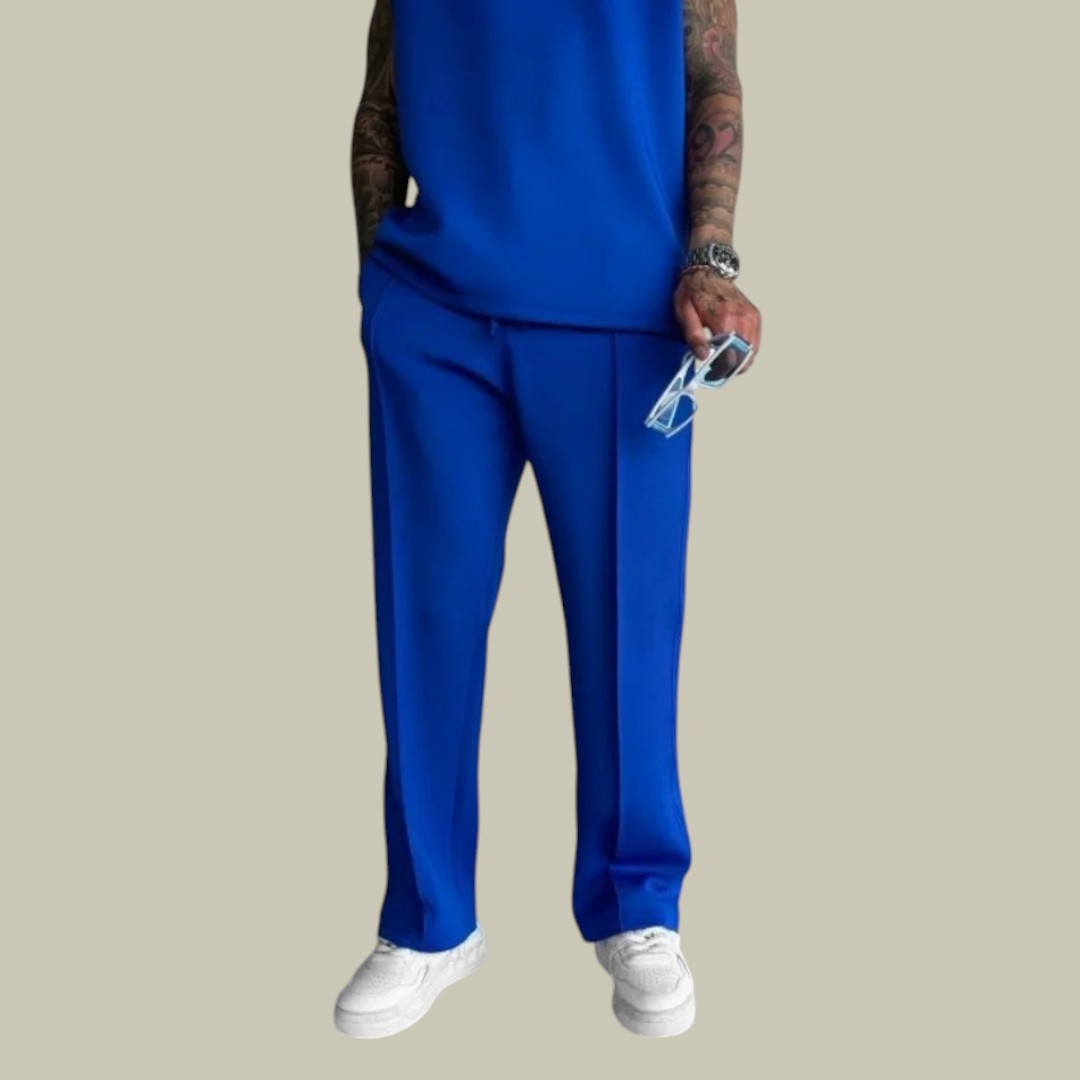 Lux & Classy  • Men's Casual Pleated Pants