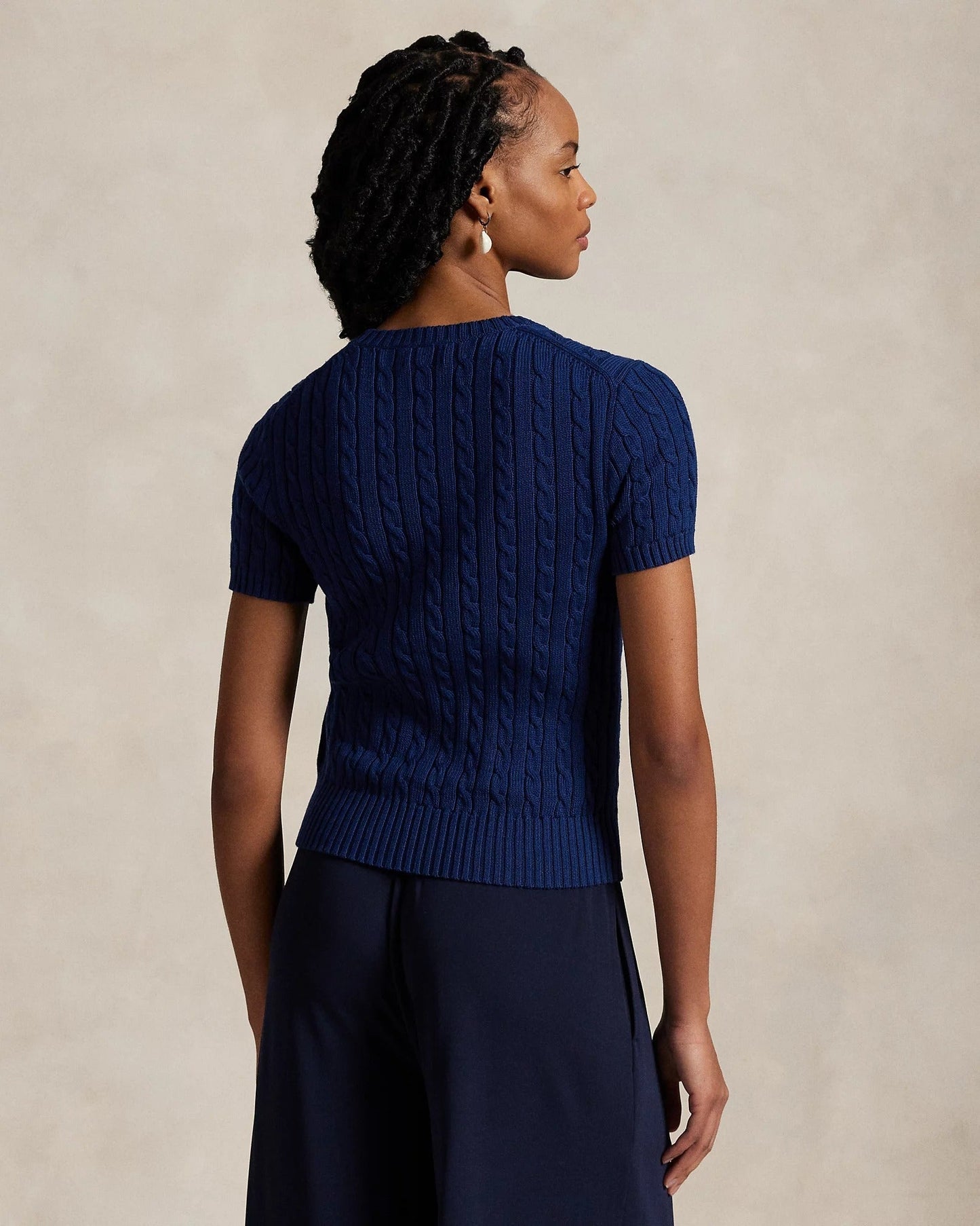 RL Sweater | Short Sleeves Braided