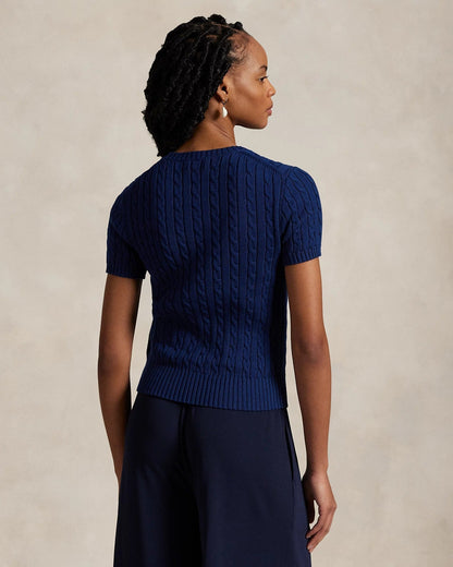 RL Sweater | Short Sleeves Braided