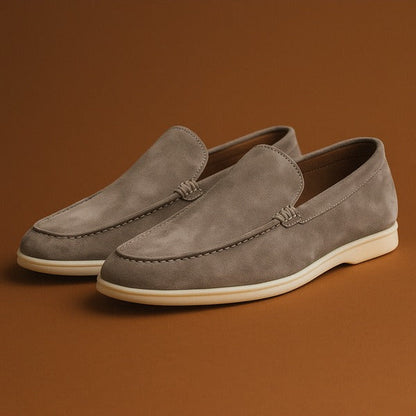 Suede Loafer L. Piana