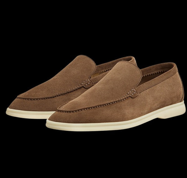 Suede Loafer L. Piana