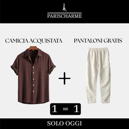 Duo di Lino: Camicia acquistata, pants in omaggio!