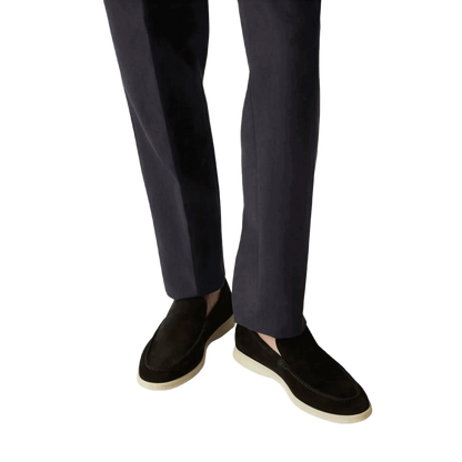 Suede Loafer L. Piana