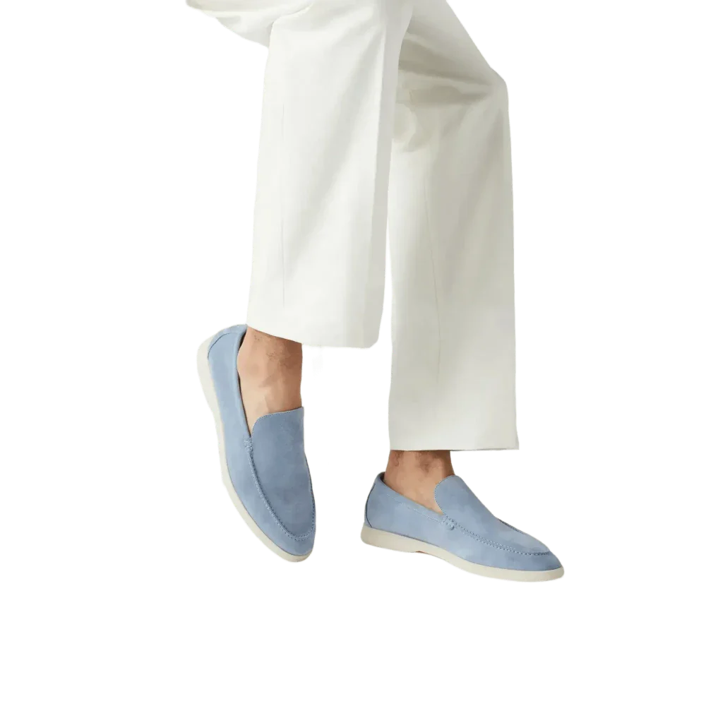 Suede Loafer L. Piana
