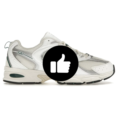 New Balance 530 Sea Salt White Marsh Green